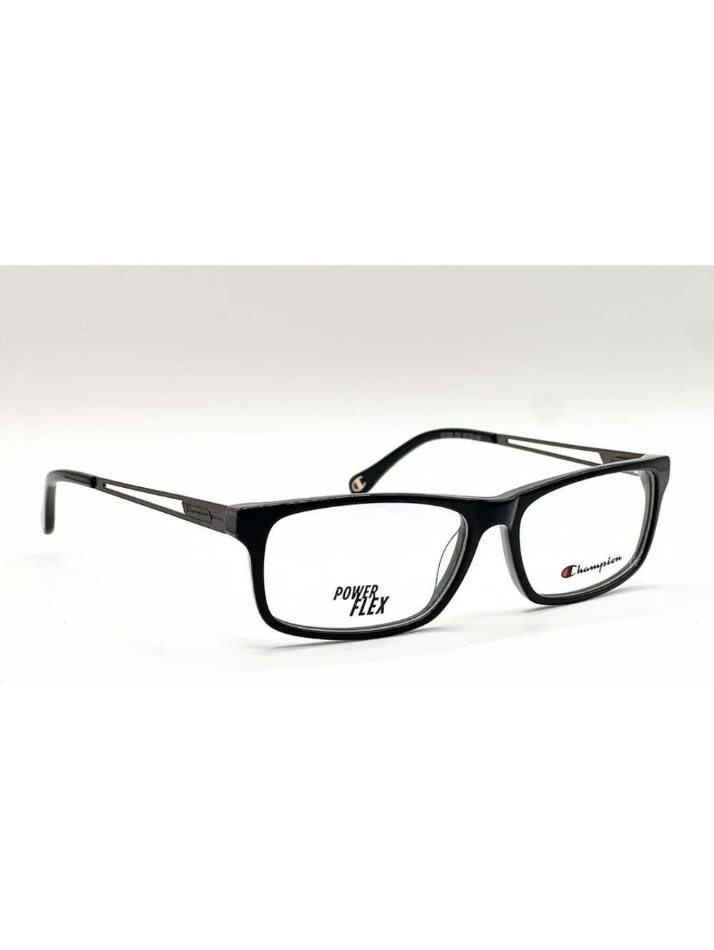 Champion CU2001 C01 Black Night Full Rim Authentic Eyeglass Frames 55-15-140